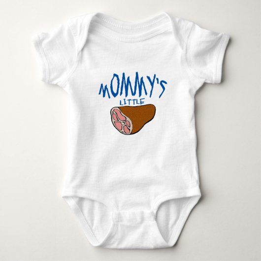 Mammie's kleine ham romper (Voorkant)