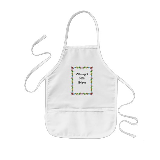 Mammie's kleine helper kinder schort (Voorkant)