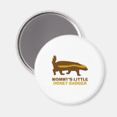 Mammie's kleine honingbadger magneet (Voorkant / Achterkant)