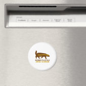 Mammie's kleine honingbadger magneet (Insitu (Vaatwasser))