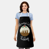 Mammie's kleine kerst die zwanger is schort (Gedragen)