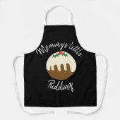 Mammie's kleine kerst die zwanger is schort (Voorkant)