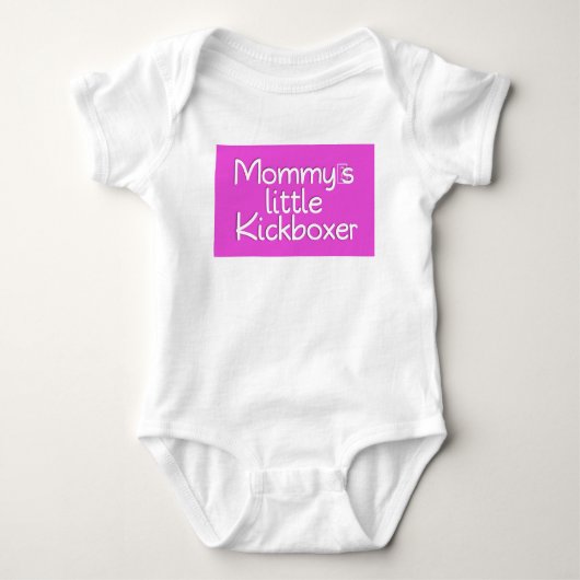 Mammie's kleine kickboxer romper (Voorkant)