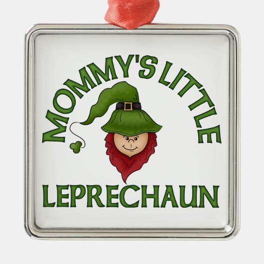 Mammie's kleine Leprechaun Keepomwille Ornament (Voorkant)