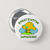 Mammie's kleine Leprechaun Ronde Button 5,7 Cm (Voorkant /achterkant)
