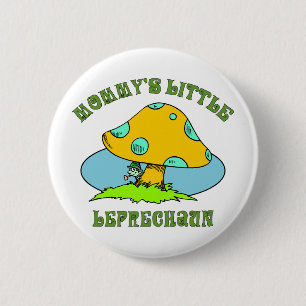 Mammie's kleine Leprechaun Ronde Button 5,7 Cm