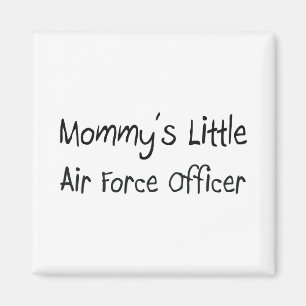 Mammie's kleine luchtmacht officier magneet