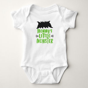Mammie's kleine monster Halloween Romper