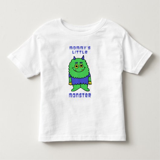 Mammie's kleine monster kinder shirts (Voorkant)