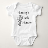 Mammie's kleine monster romper (Voorkant)