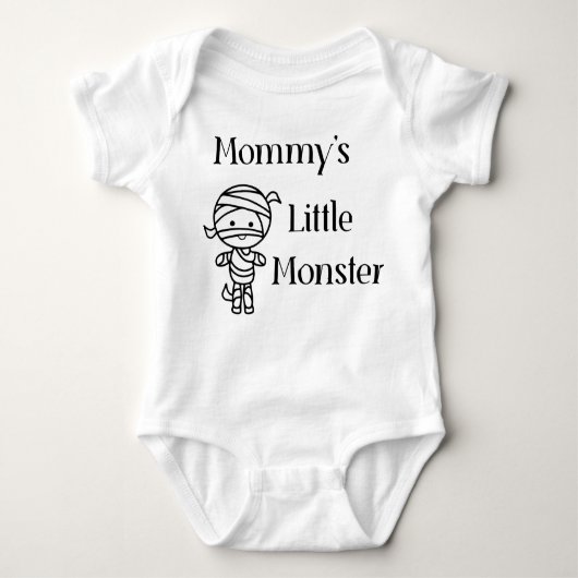Mammie's kleine monster romper (Voorkant)