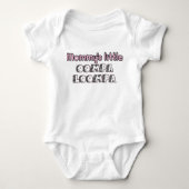 Mammie's kleine oompa-roze romper (Voorkant)