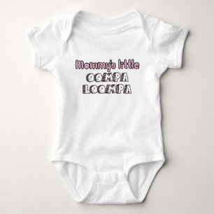 Mammie's kleine oompa-roze romper