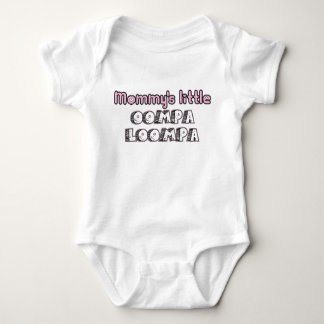 Mammie's kleine oompa-roze romper