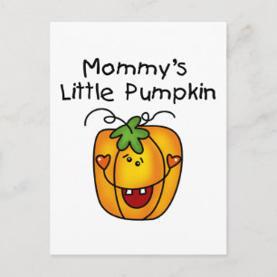 Mammie's kleine pompoen T-shirts en cadeautjes Briefkaart