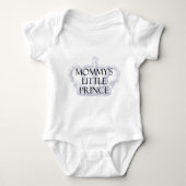 Mammie's kleine prins romper (Voorkant)