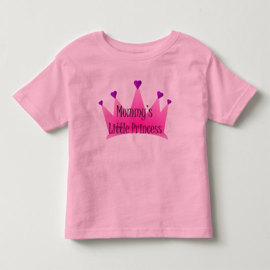 Mammie's kleine prinses kinder shirts (Voorkant)