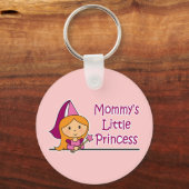 Mammie's kleine prinses sleutelhanger (Voorkant)