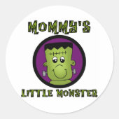 Mammie's kleine T-shirts en cadeautjes Ronde Sticker (Voorkant)