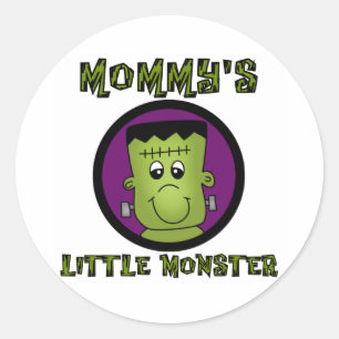 Mammie's kleine T-shirts en cadeautjes Ronde Sticker