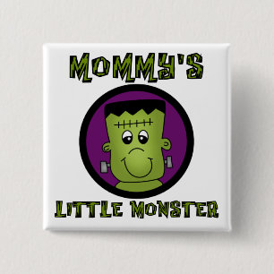 Mammie's kleine T-shirts en cadeautjes Vierkante Button 5,1 Cm