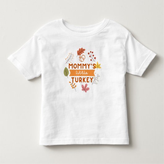 Mammie's kleine Turkije Kinder Shirts (Voorkant)