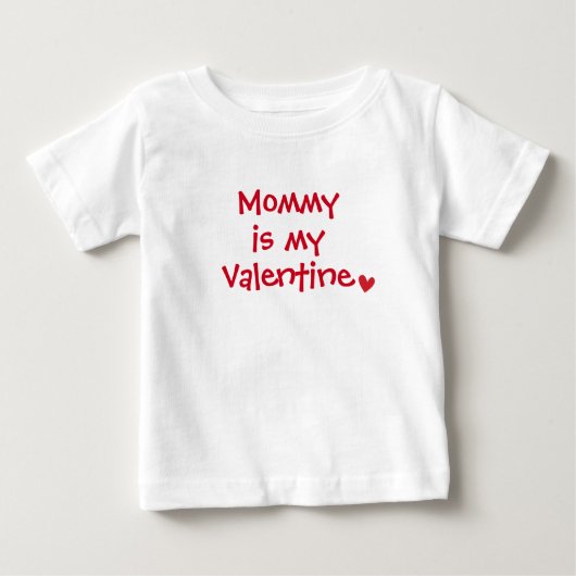 Mammie's kleine Valentijn Shirt (Voorkant)