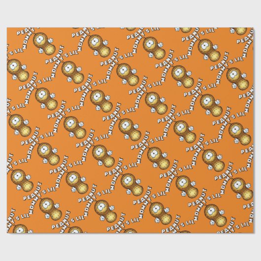 Mammie's Lil Peanut Cadeaupapier (Vlak)