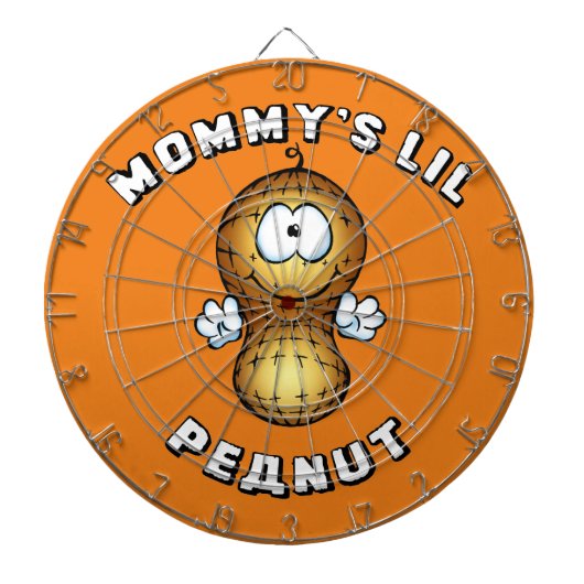 Mammie's Lil Peanut Dartbord (Voorkant)