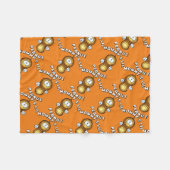 Mammie's Lil Peanut Fleece Deken (Voorkant (Horizontaal))