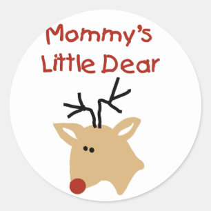Mammie's Little Beste Tshirts en Gifts Ronde Sticker