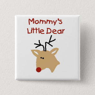 Mammie's Little Beste Tshirts en Gifts Vierkante Button 5,1 Cm