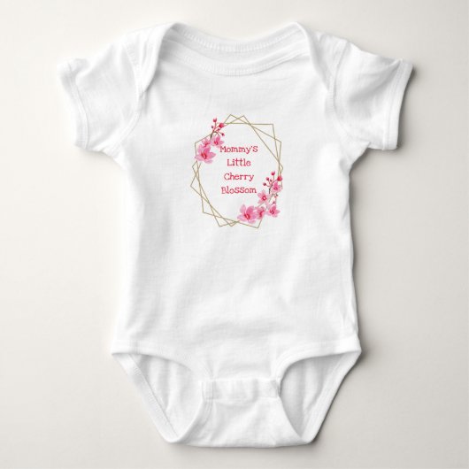 Mammie's Little Cherry Blossom - Sakura Blossom Romper (Voorkant)
