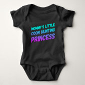 Mammie's Little Coon Hunting Princess Baby Bodysui Romper (Voorkant)