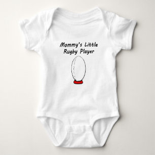 Mammie's Little Rugby Player Romper