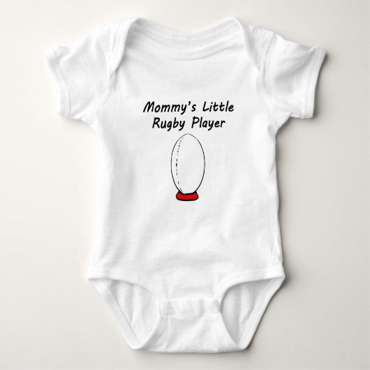 Mammie's Little Rugby Player Romper (Voorkant)
