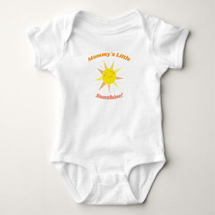 Mammie's Little Sunshine New Baby Gift Romper