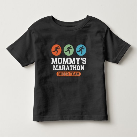 Mammie's marathon-team kinder shirts (Voorkant)