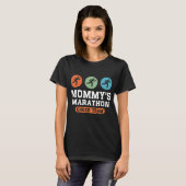 Mammie's marathon-team t-shirt (Voorkant volledig)