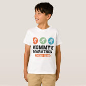Mammie's marathon-team t-shirt (Voorkant volledig)