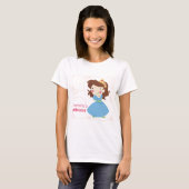 Mammie's prinses t-shirt (Voorkant volledig)