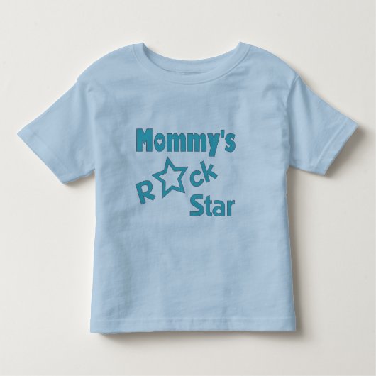 Mammie's Rock Star Kinder Shirts (Voorkant)