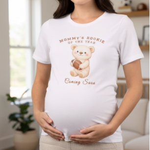Mammie's Rookie of the Year Sportieve Beer Voetbal T-shirt