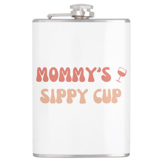 Mammie's Sippy Cup - Funny Flask Heupfles (Voorkant)