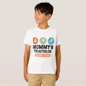 Mammie's Triathlon-team T-shirt (Voorkant volledig)
