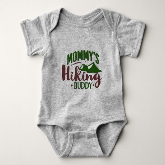 Mammie's wandelende boeddy romper (Voorkant)