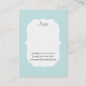  mammikaart voor jongens contactkaartje (Achterkant)