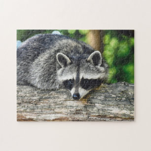 Mammische foto van het stamboek van het wild legpuzzel