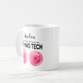 MAMMO TECH Personaliseer Naam Röntgenlaborant Koffiemok (Voorkant links)