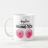 MAMMO TECH Personaliseer Naam Röntgenlaborant Koffiemok (Links)